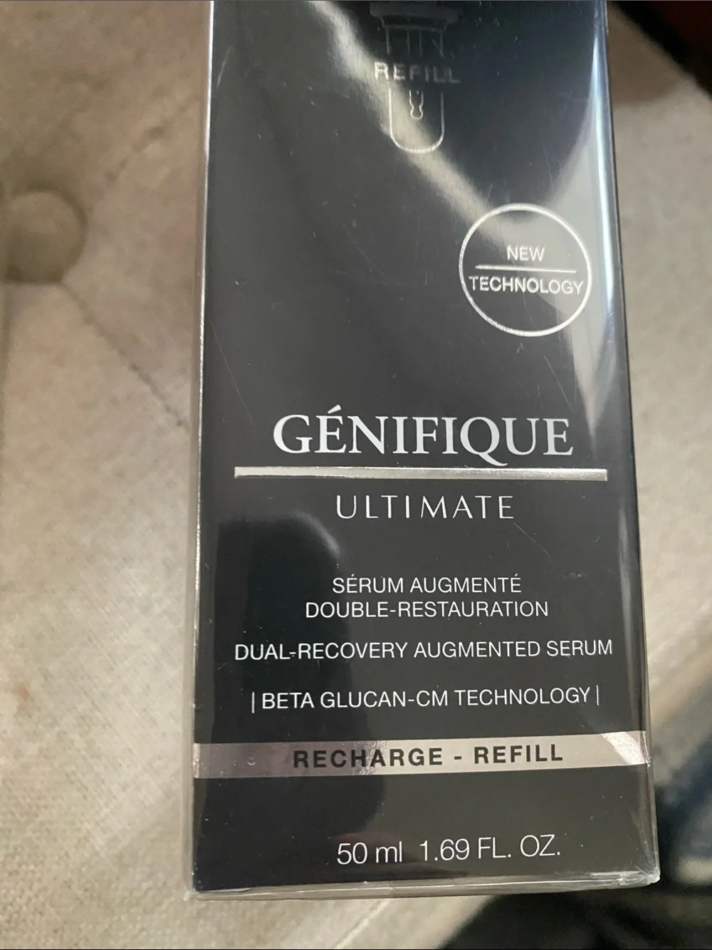 Lancôme Génifique Ultimate Refill Serum — Black